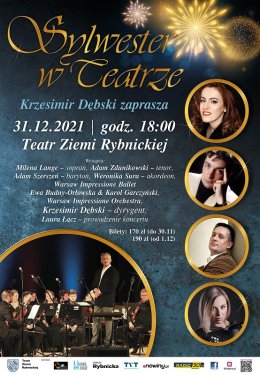 Krzesimir Dębski Zaprasza - Wielka Gala Sylwestrowa w Teatrze Ziemi Rybnickiej