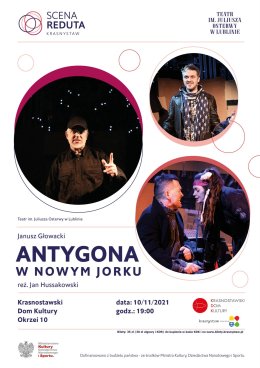 Spektakl "Antygona w Nowym Jorku" - SCENA REDUTA
