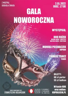 Gala Noworoczna "Z muzyką dookoła świata"