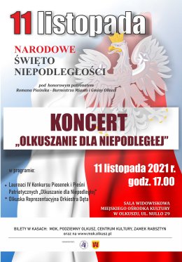 Koncert "Olkuszanie dla Niepodległej"
