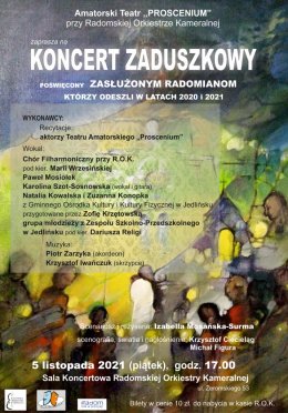 Koncert zaduszkowy 2021