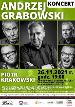 Andrzej Grabowski i Piotr Krakowski - koncert