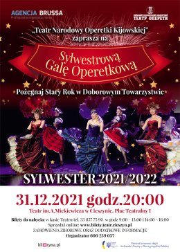 Teatr Narodowy Operetki Kijowskiej - Sylwestrowa Gala Operetkowa