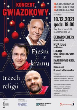 Pieśni z krainy trzech religii - Koncert gwiazdkowy 2021