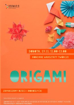 Origami - warsztaty rodzinne