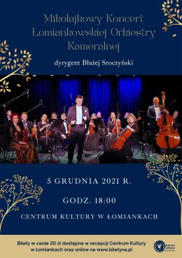Mikołajkowy koncert Łomiankowskiej Orkiestry Kameralnej