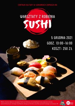 Warsztaty z robienia sushi