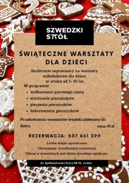 Dekorujemy pierniczki! Warsztaty dla dzieci