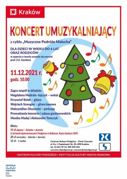 Koncert gordonowski "Muzyczne podróże malucha: Święta, święta"