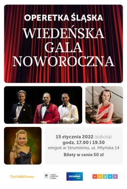 OPERETKA ŚLĄSKA - WIEDEŃSKA GALA NOWOROCZNA STRUMIEŃ
