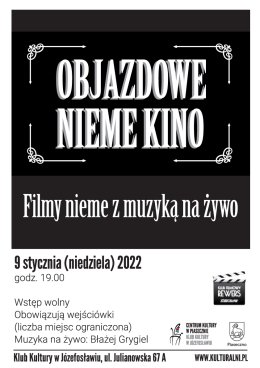 OBJAZDOWE NIEME KINO - Filmy nieme z muzyką na żywo
