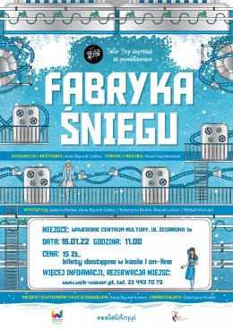 Przedstawienie dla dzieci pt. "Fabryka śniegu"