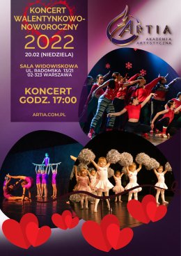 Artia Akademia Artystyczna - Koncert Walentynkowo-Noworoczny