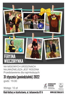 FERYJNA WIECZORYNKA - NA MISIOWYCH URODZINACH - NAJWAŻNIEJSZA JEST RODZINA