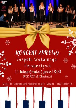 KONCERT ŚWIĄTECZNY ZESPOŁU WOKALNEGO PERSPEKTYWA