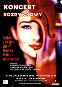 Spijam z twoich ust - Monika Urlik akustycznie