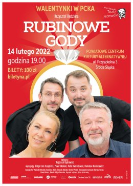 Rubinowe Gody - spektakl walentynkowy