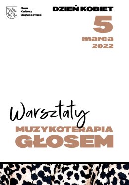 MUZYKOTERAPIA GŁOSEM - RELAKSACJA  na Dzień Kobiet - warsztat rozwojowy