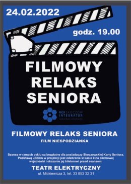 Filmowy relaks seniora