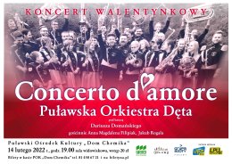 Koncert Walentynkowy Puławskiej Orkiestry Dętej