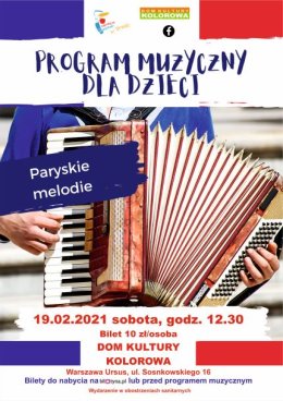 „Podróże małe i duże ” – program muzyczny dla dzieci