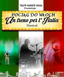 Plakat Pociąg do Włoch musical 86660
