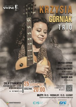 Klub jazzowy SWING: Krzysia Górniak Trio