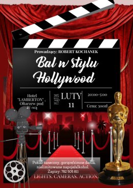 Bal Karnawałowy w stylu "Hollywood" z Robertem Kochankiem