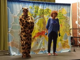 Przedstawienie dla dzieci "Świstaka tropy na zachodzie Europy"