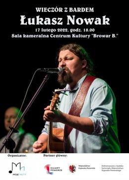 Wieczór z bardem – Łukasz Nowak