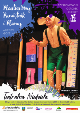 "PLASTUSIOWY PAMIĘTNIK I PLAMY" Teatralna niedziela