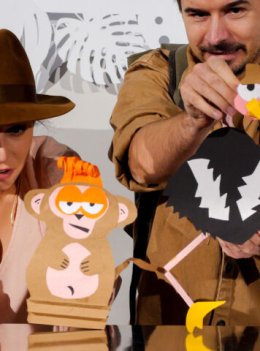 „Papier, nożyce i wyspa skarbów” – Teatr Figurki