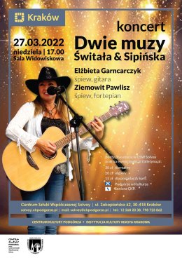27.03.2022 Koncert pn.: „Dwie muzy Świtała&Sipińska”