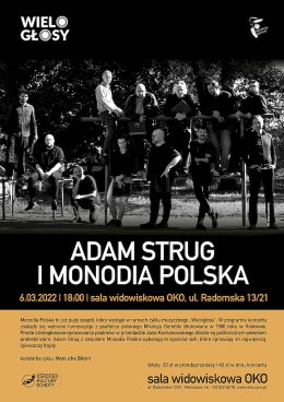 Wielogłosy: koncert Adam Strug i Monodia - Psałterz polski