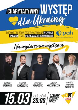 Charytatywny Stand-up dla Ukrainy