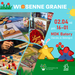 Wiosenne granie w planszówki