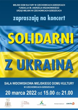 Solidarni z Ukrainą MDK Czechowice-Dziedzice