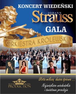 Plakat Koncert Wiedeński - Johann Strauss Gala: Orkiestra Królewska 54190