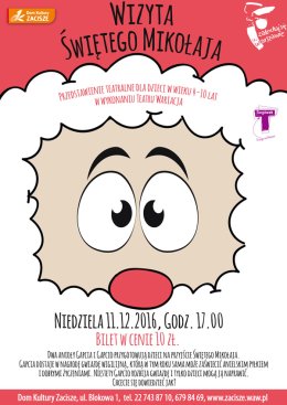 Przedstawienie dla dzieci "Wizyta Świętego Mikołaja"