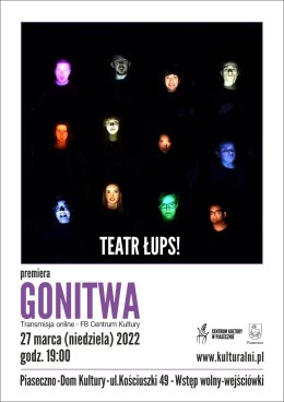 TEATR ŁUPS! "GONITWA" - PREMIERA