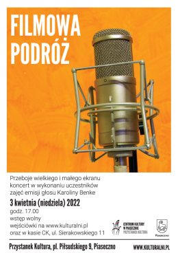 FILMOWA PODRÓŻ – przeboje wielkiego i małego ekranu