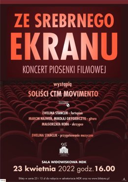 Ze srebrnego ekranu - koncert piosenki filmowej CTM Movimento