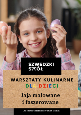 Jaja malowane i faszerowane - Warszaty kulinarne dla dzieci