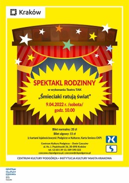 Spektakl rodzinny - Śmieciaki Ratują Świat