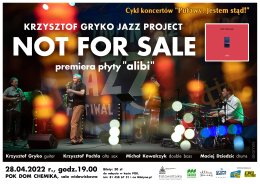 Krzysztof Gryko Jazz Project Not For Sale