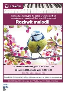 Koncert edukacyjny dla dzieci: Rozkwit Melodii