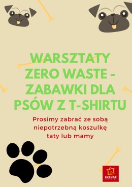 Warsztaty zero waste - robimy zabawki z t-shirt