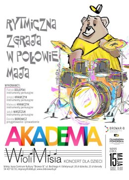 Akademia WioliMisia „Rytmiczna zgraja w połowie maja”