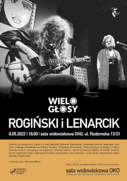 Wielogłosy: koncert duetu  Raphael Rogiński i Genowefa Lenarcik