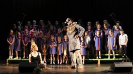 Bajka o dobrym wilku. Koncert dwóch chórów dziecięcych MILLE VOCI i Mały Kameleon